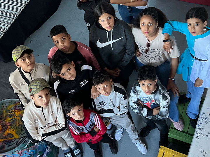 kids happy in the EID